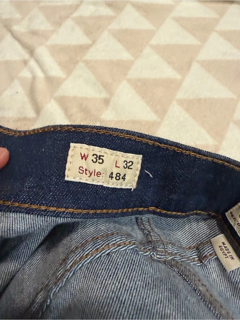 J crew 484 Slim-fit stretch jean in aged indigo wash